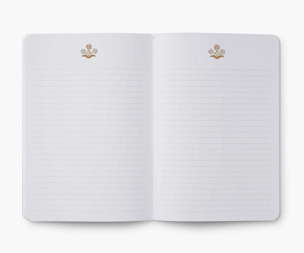 Rifle Paper Co. Stitched Notebooks (Set of 3) - Estee